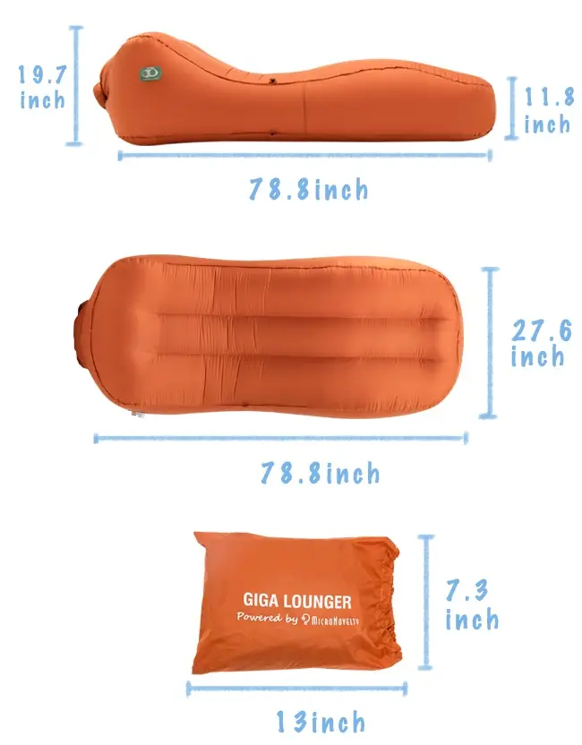 Modern Luxury Garden Inflatable Air Lounger Outdoor Pool Furniture