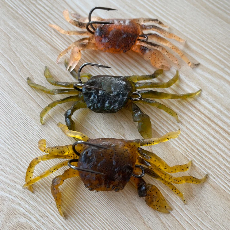 Artificial Crab Baits 3D Simulation Crab