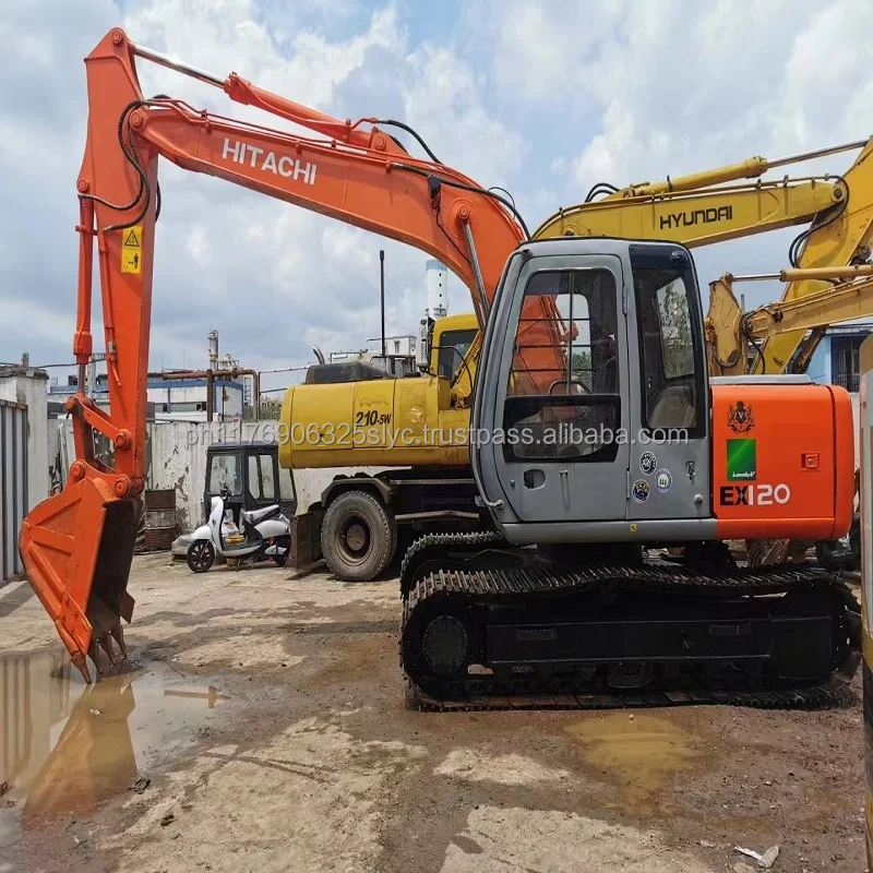 Б/у hitachi EX120-5 экскаватор Япония hitachi б/у 120 гусеничный экскаватор для продажи