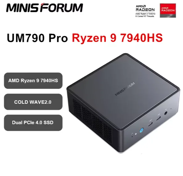 MINISFORUM UM790PRO R9-7940HS - High Performance Mini PC