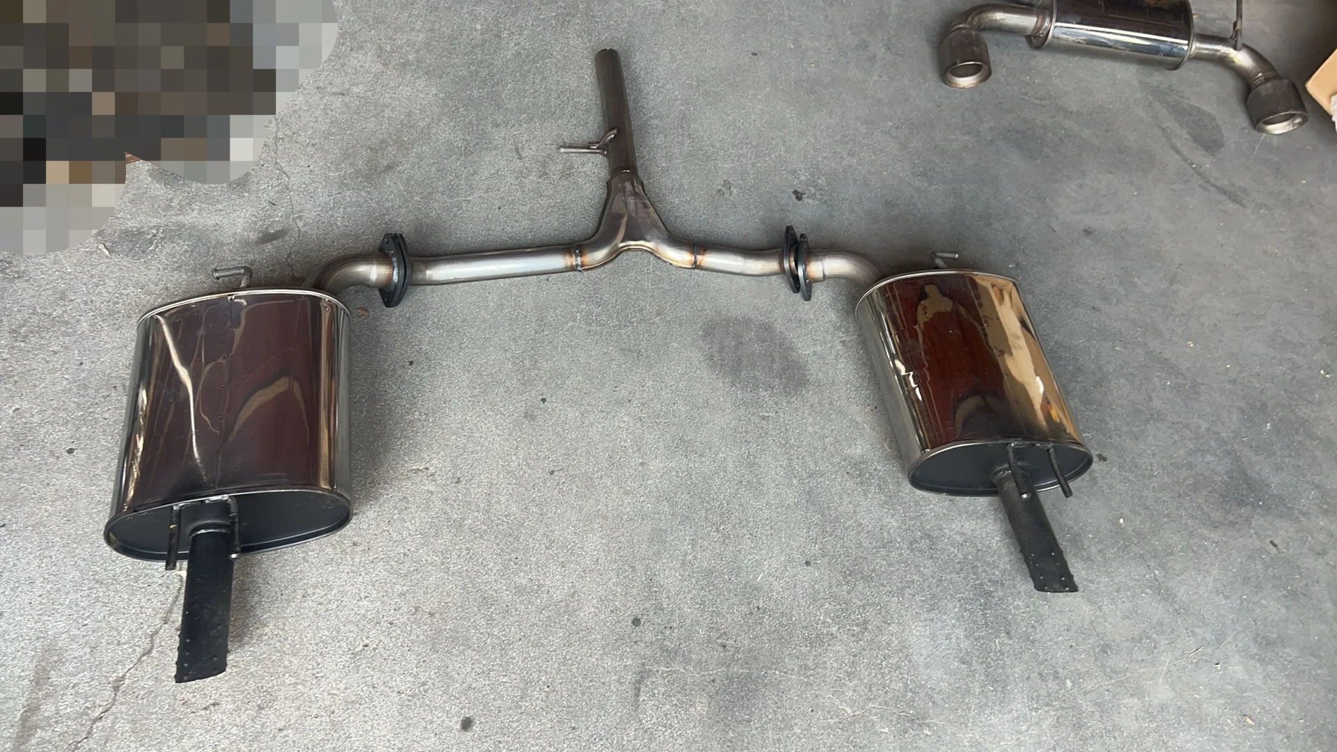 Factory Direct Sales Cheap for 2018- Camry Exhaust System Rear Muffler Single Outlet to Dual Outlet Exhaust