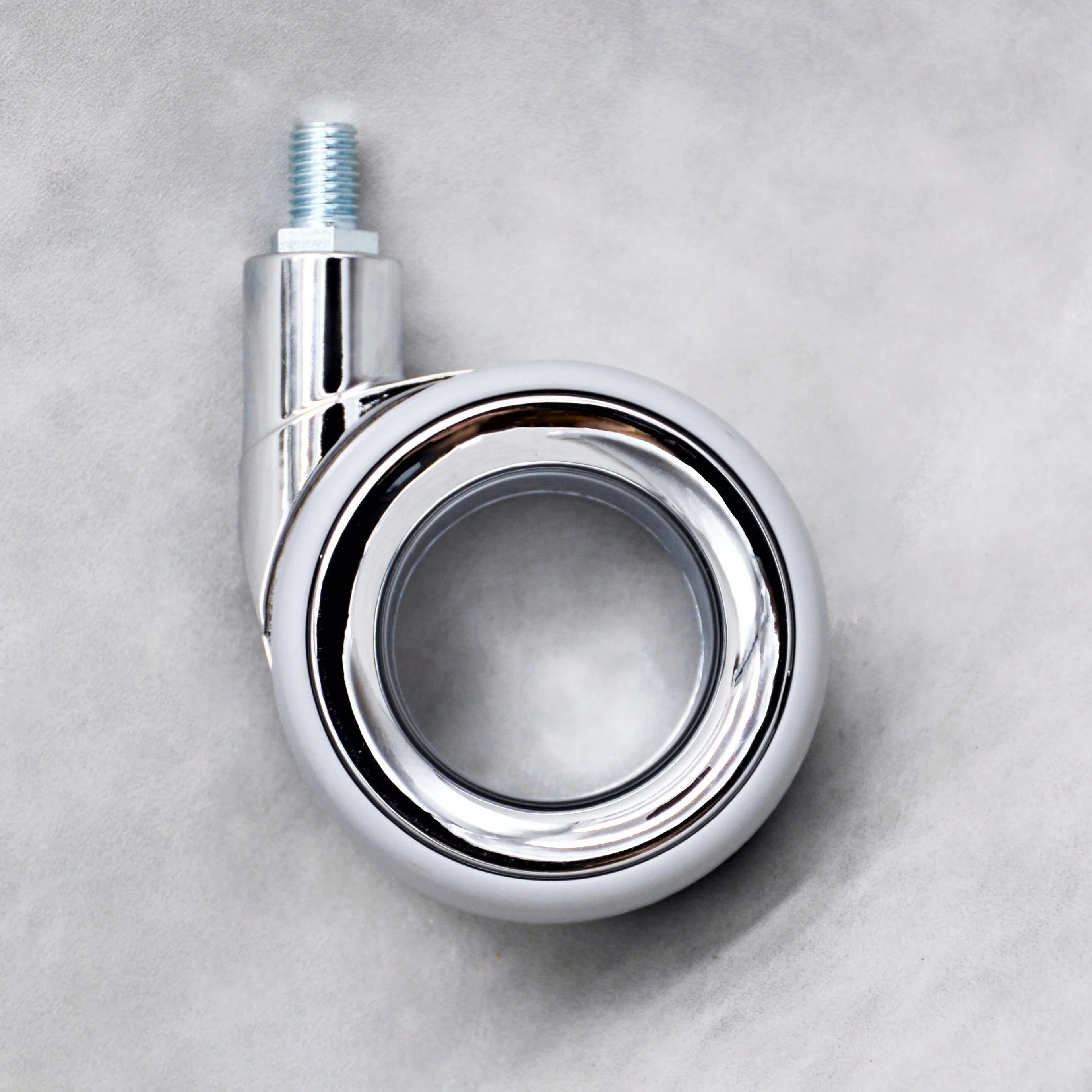 SS Standing Mirror Hollow Core Caster Wheels 75mm 3 Inch
