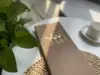 Logo Bar in Pelle Khaki