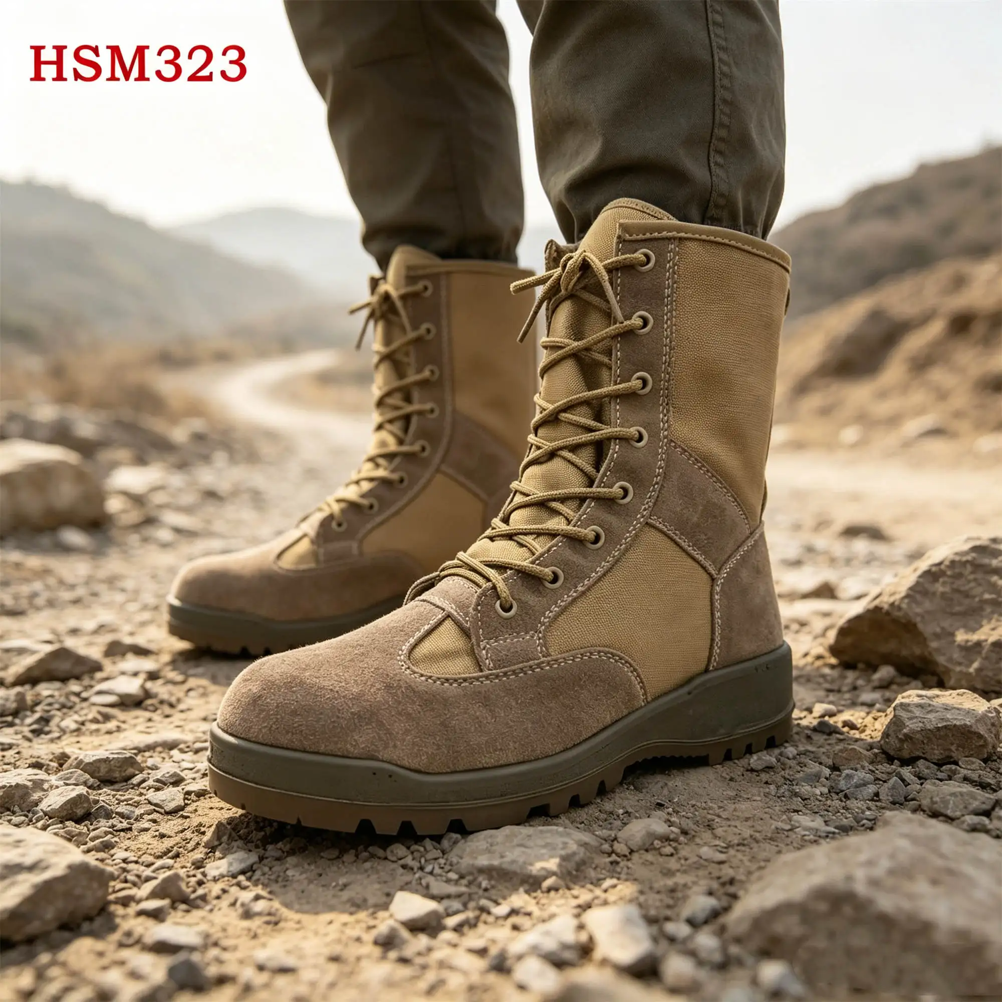 ZYF,Shallow Water Walk Hua Singh Combat Boots with Waterproof Membrane Complex Terrain Tactical Boots Popular in Russia HSM323