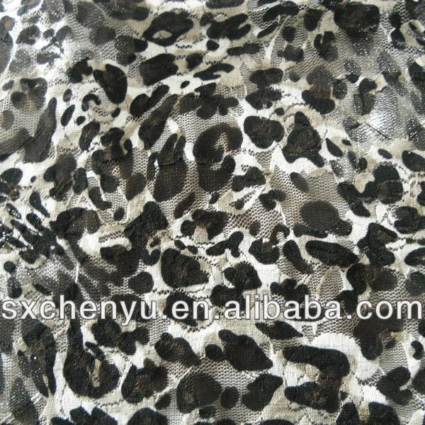 Chenyutex Autumn and winter fashion Nylon Spandex Lace Jqd knitting  Fabric