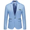 Veste de costume bleu ciel