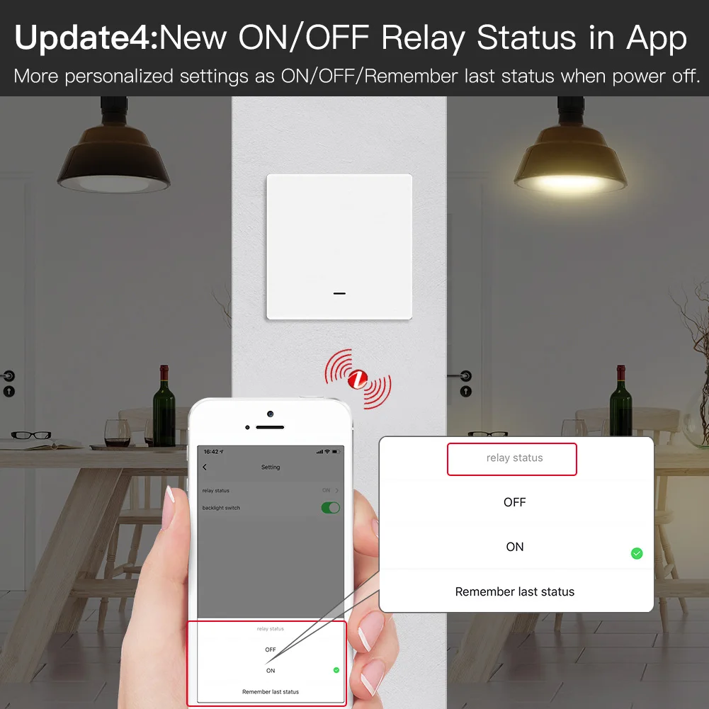 Tuya Smart Life App Push Button Switch Smart 3 Gang White Zigbee Light Switch Wireless Remote Control Work With Smart Speaker