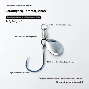 Factory Spot Wholesale Ocean Boat Fishing Spinning Lure Iron Spoon Jig Hook Bait – Metal Jig – view 5