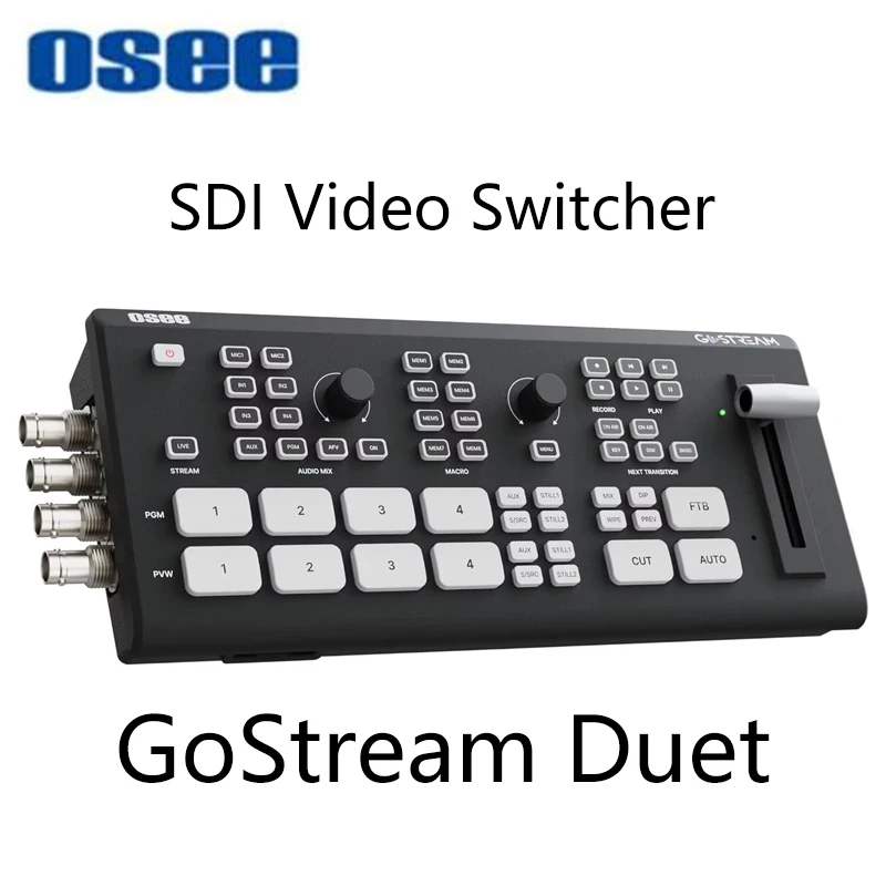 Osee Gostream Duet Versatile Live Stream Video Mixer