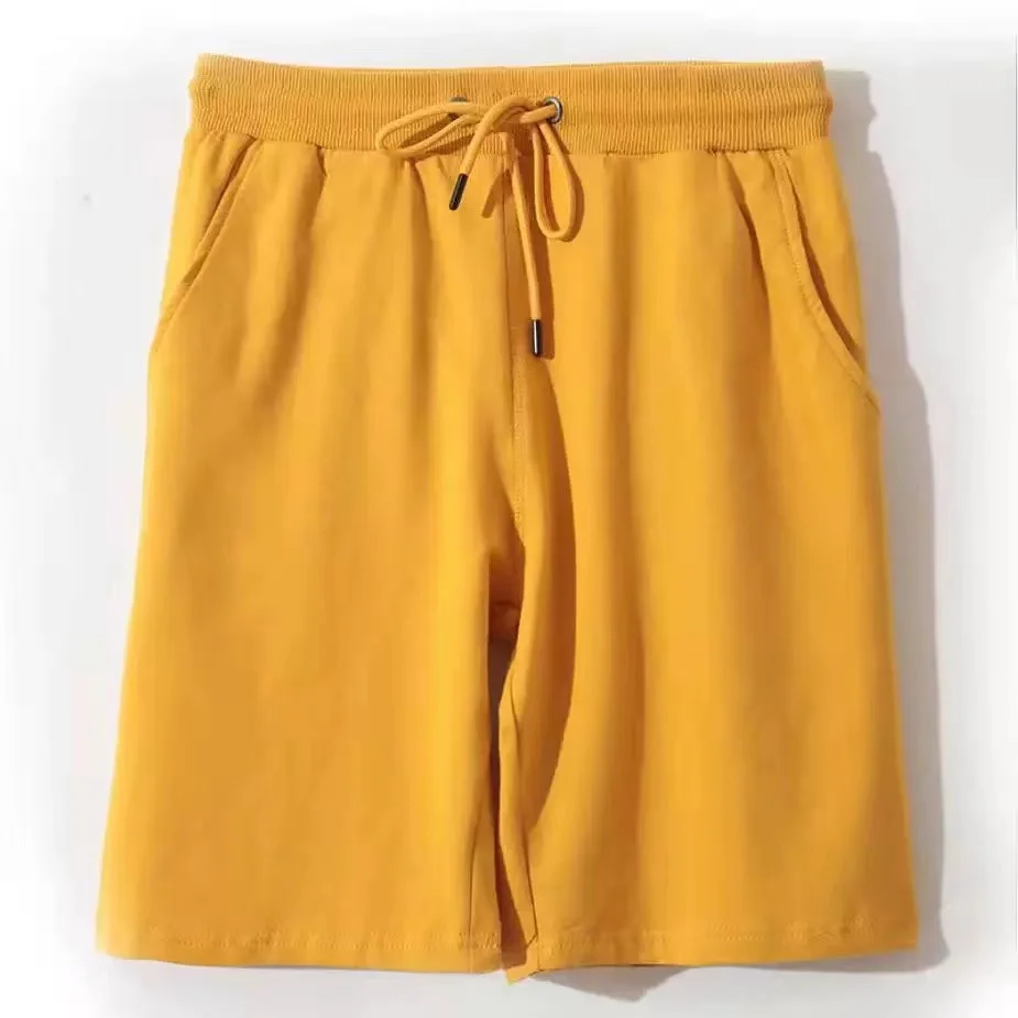 Custom summer Men's Shorts Pant Active Athletic Cotton Shorts Pants white Men's cotton Shorts178_voghion.com