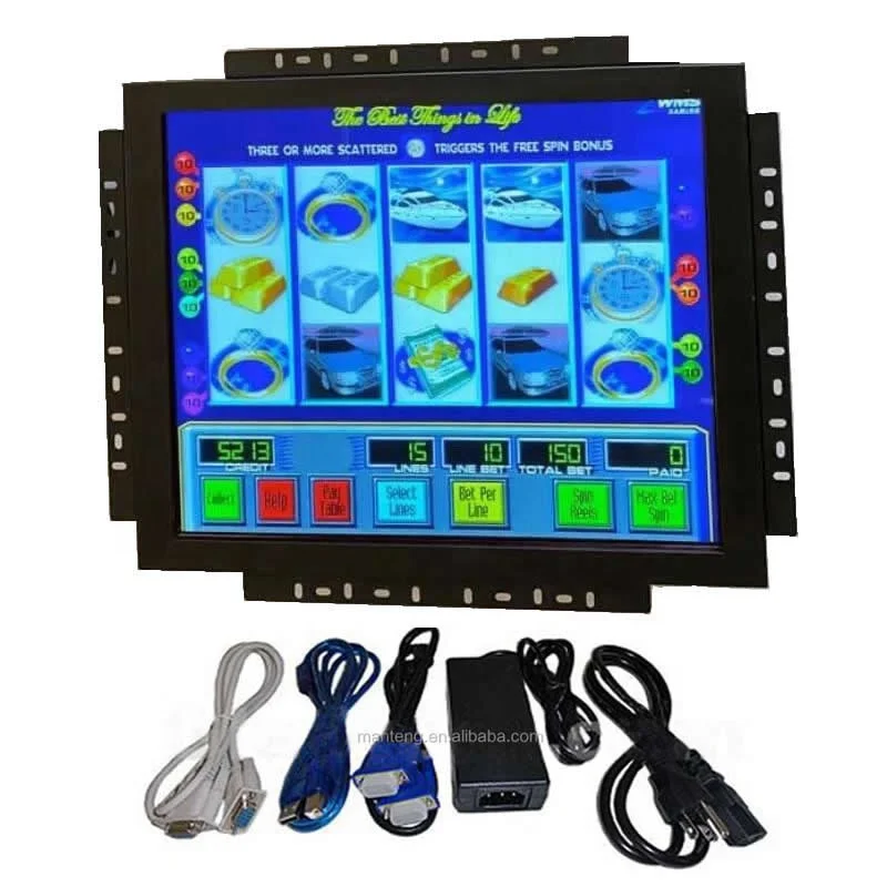 High brightness with ip65 waterproof PC 15" 17" 19" touchscreen LCD industrial panel monitor