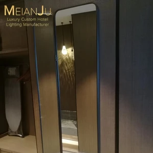 Premium Modern Luxury Rectangular LED Bathroom Vanity Light Customizable Dimmable Backlit Mirror Lamp Fixtures Decorative