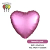 Cuore rosa metallizzato