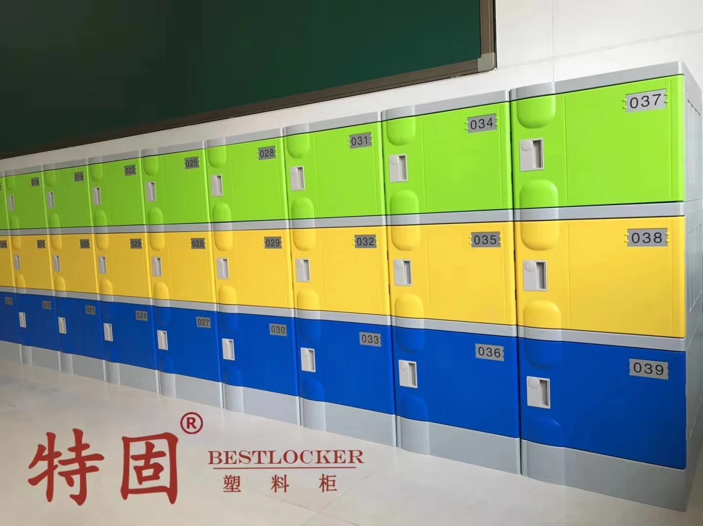 Locker Color Multiple Doors Plastic Storage Lockers Home Kids Lockers for Bag in Classroom