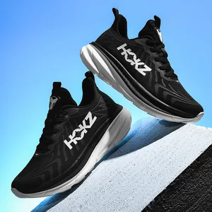 Women's Sneakers Platform Stretch Fabric Mesh Athletic Low-top Lace up Light-weight Breathable Road Running Autumn Walking Shoes