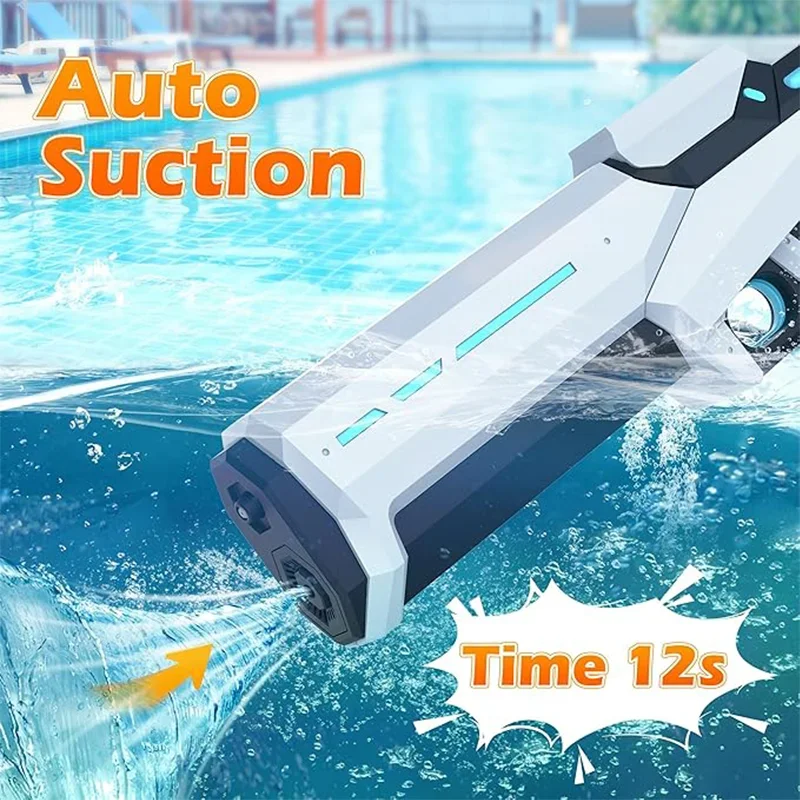 thumbnail image 2 of Pressure Backpack Water Gun Toy – Boy Girl Outdoor Beach Play, Battery/Electric, UK Import 2 of 5