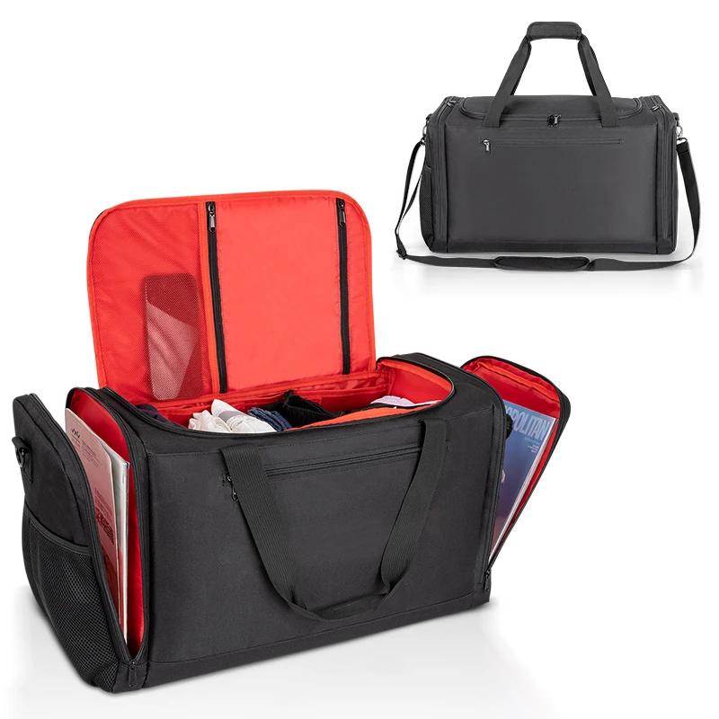 Customize Sneaker Bag Travel Shoes Duffel Bags Waterproof Gym Sports Luggage Duffle Carrying Case Bag With Divider for Men Women