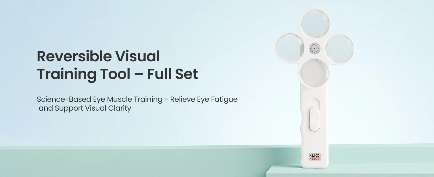 Semi Automatic Flip Chart Butterfly Lens Double Sided Lens Flipper Vision Training Myopia Amblyopia Vision Adjustment Lens