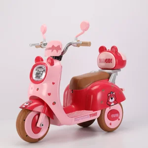 Unisex Electric Motorcycle Ride-On Toy for Kids for Boys and Girls Aged 2 to 7 Years 6V Battery Power Made of Durable Plastic