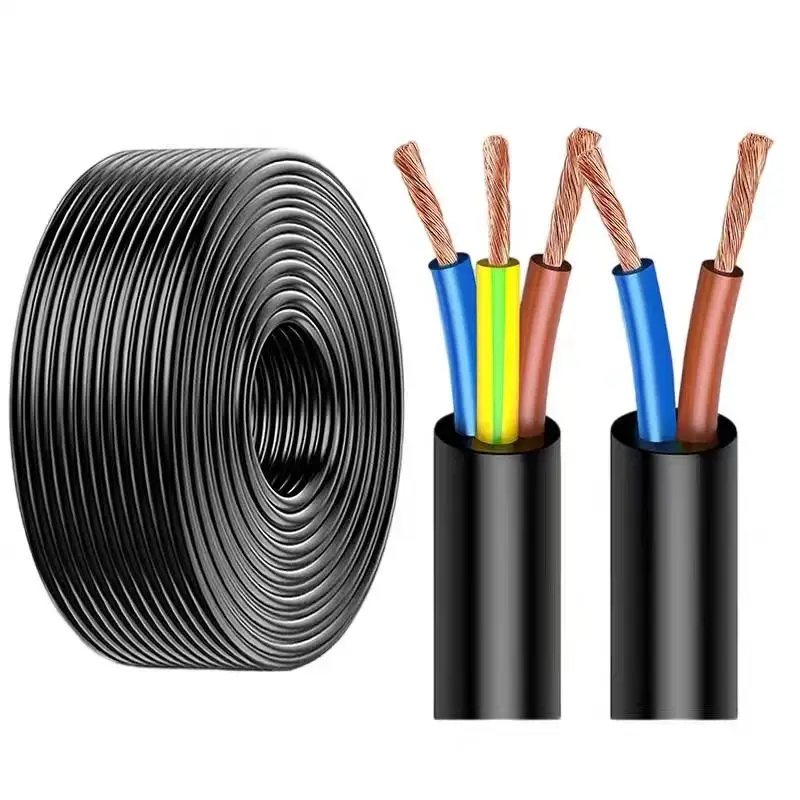 H05vv-f/RVV/ royal cable  copper wire stranded PVC insulation PVC Sheath  Insulated flexible cable