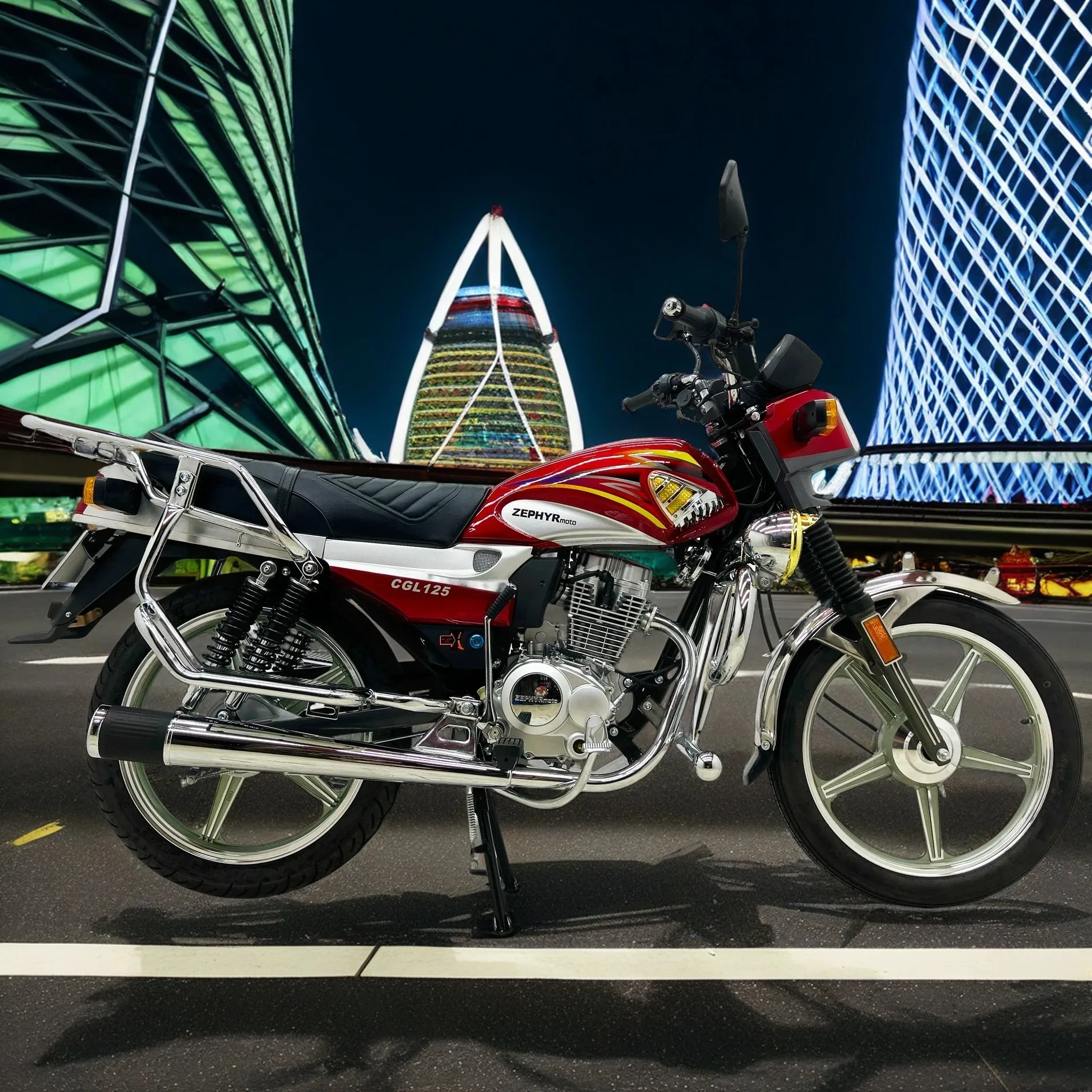 バイク GN125 GN125 GN150 ZELZAL Motorcycles: Reliable 4-Stroke Performance