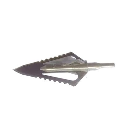 High-quality Blood Grooved Willow Leaf Arrow Carbon Steel Material Retro Threaded Fishing and Hunting Arrow Shaft Accessories
