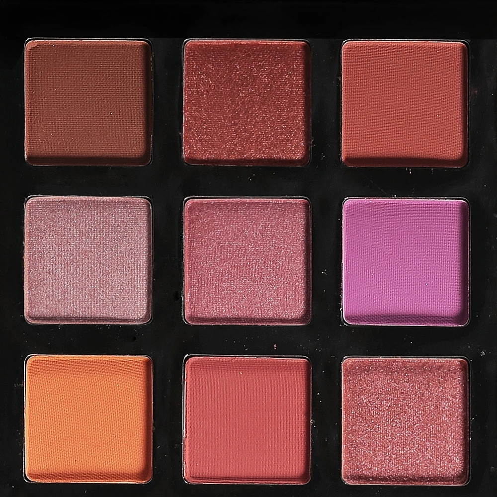 Индивидуальный макияж пигментированные блестящие тени для век с индивидуальной картонной палитрой теней для век
