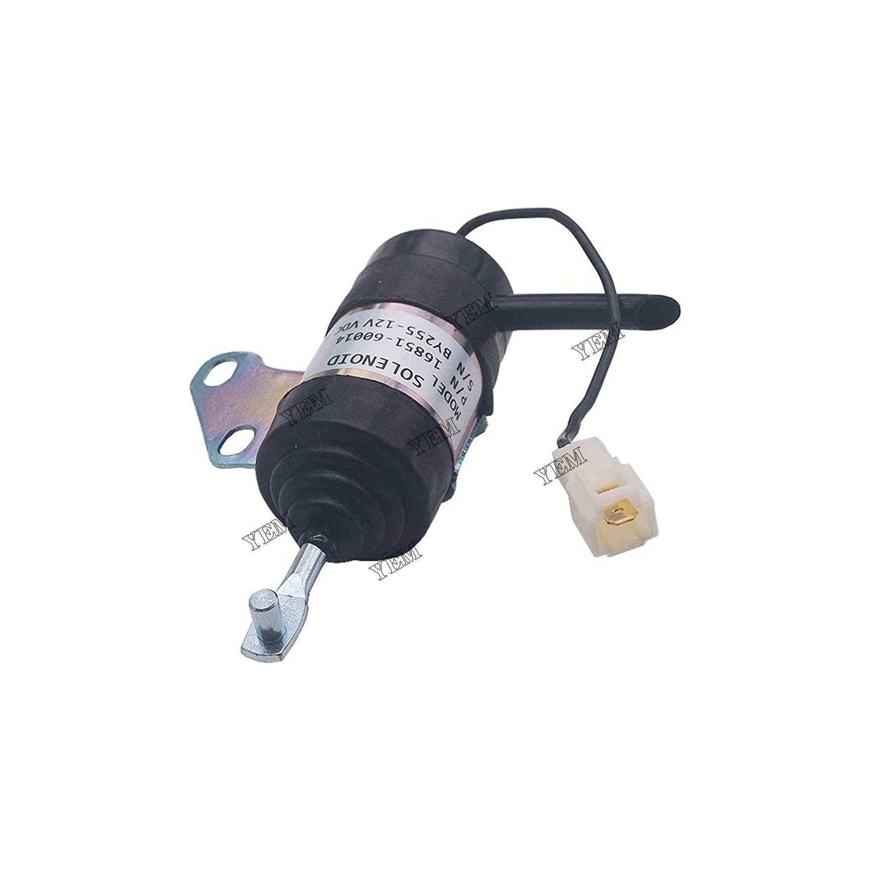 Aftermarket Stop Solenoid 16851-60010 for Kubota B7410D BX1500D BX1800D BX1830D BX2230D Standard Size Engine Parts