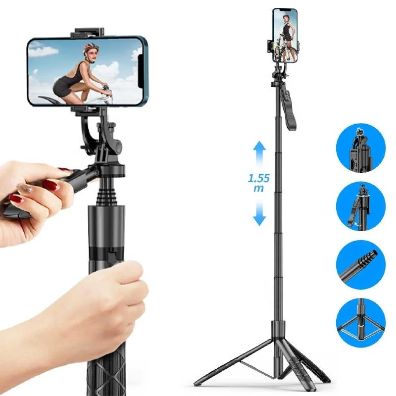 Hot Selling 360 Rotation Selfie Stick Tripod Stand for Mobile