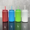 sublimation glossy christmas 16oz stainless steel can