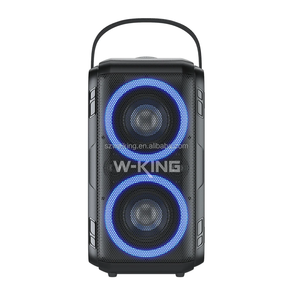 W-KING ポータブルスピーカー T9-2 80W Bluetooth Amazon.com: W-KING 80W Portable Party Boom Box Outdoor