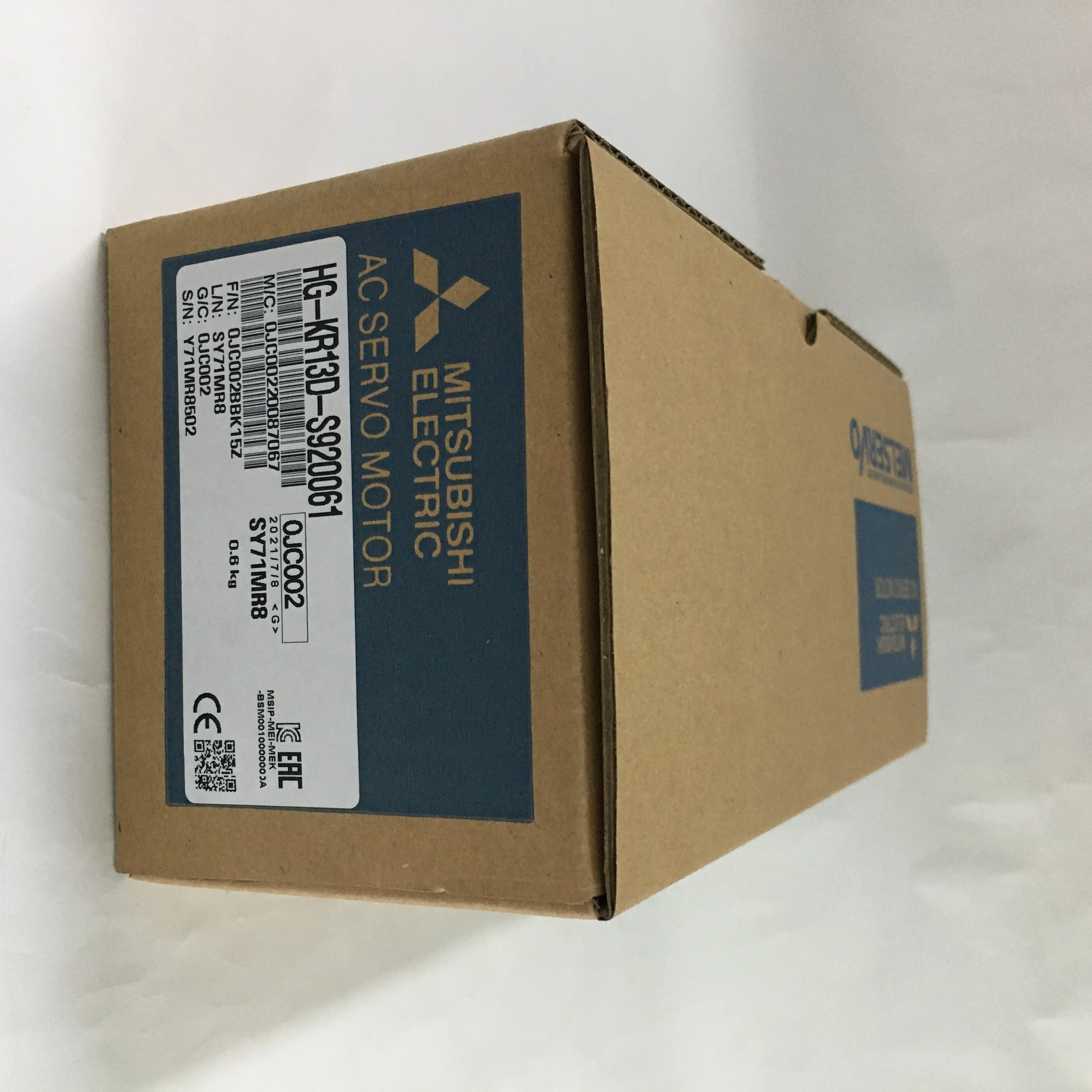 Mitsubishi AC servo motor HG-KR13D-S920061 Mitsubishi AC servo motor HG-KR13D-S920061