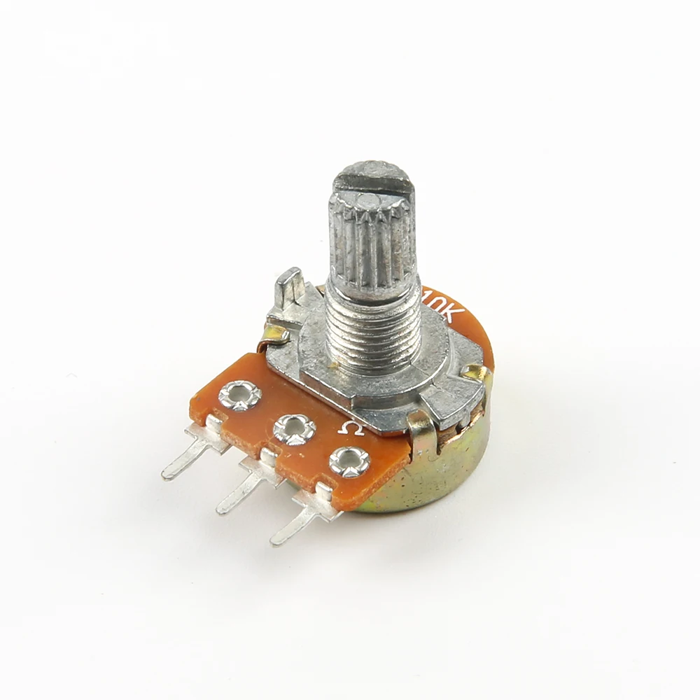 Lot De 10 Potentiomètres De Précision - 500k Ohms - Neufs