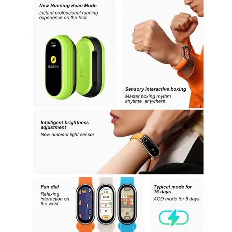 Heart Rate Mi Band Sports Tracker Heart Rate Sports Mode In Mi