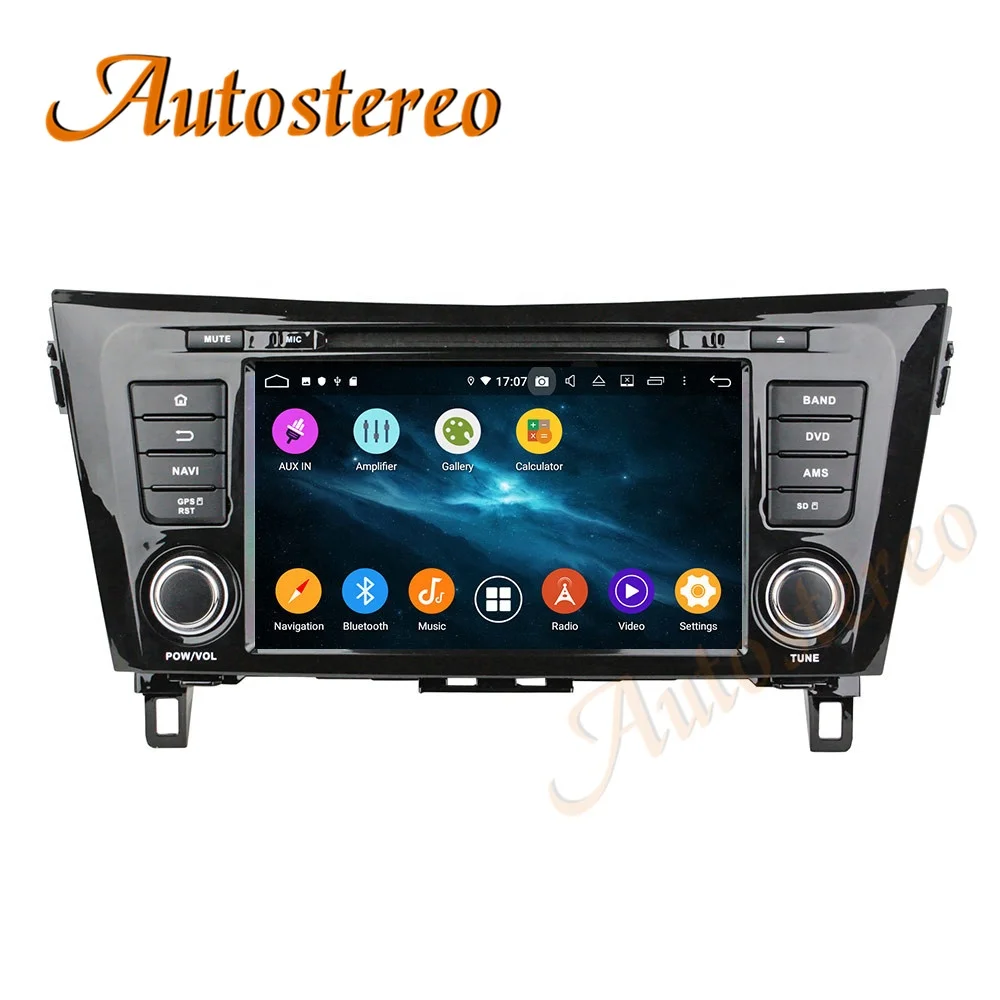 128GB Android Auto Radio For Nissan Qashqai J11 X-Trail 3 T32 2013-2017  Carplay Car