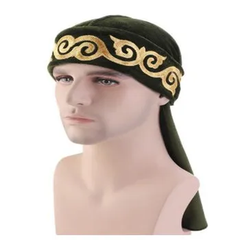 Muslim Men Women Print Bandana Turban 