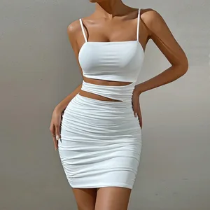OEM Summer Bodycon Casual Dress Strapless Hollow Mini Satin Dress with Sexy Pattern Hot Selling Natural Waistline