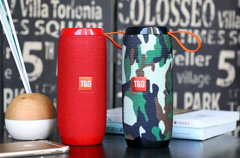TG106 wireless portable fabric speaker BT with subwoofer & waterproof IPX4 hot sell speaker BT portable - ANKUX.COM