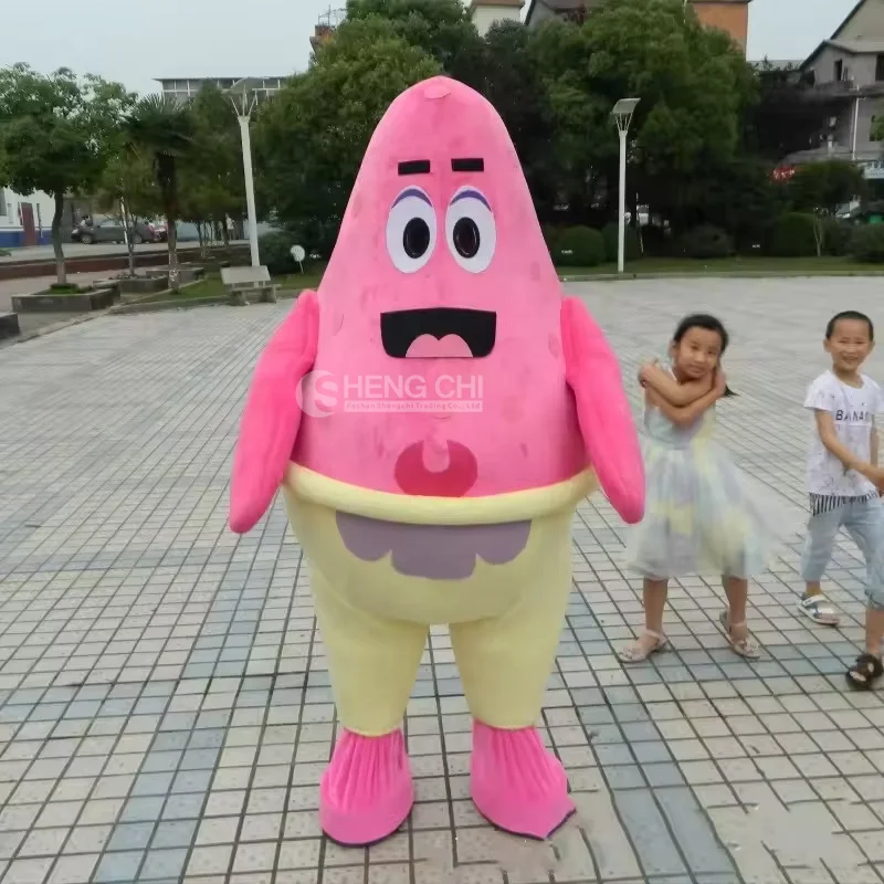 Factory Customized High-quality Mascot Costumes Anime Characters Halloween spongebob Mascot Costumes
