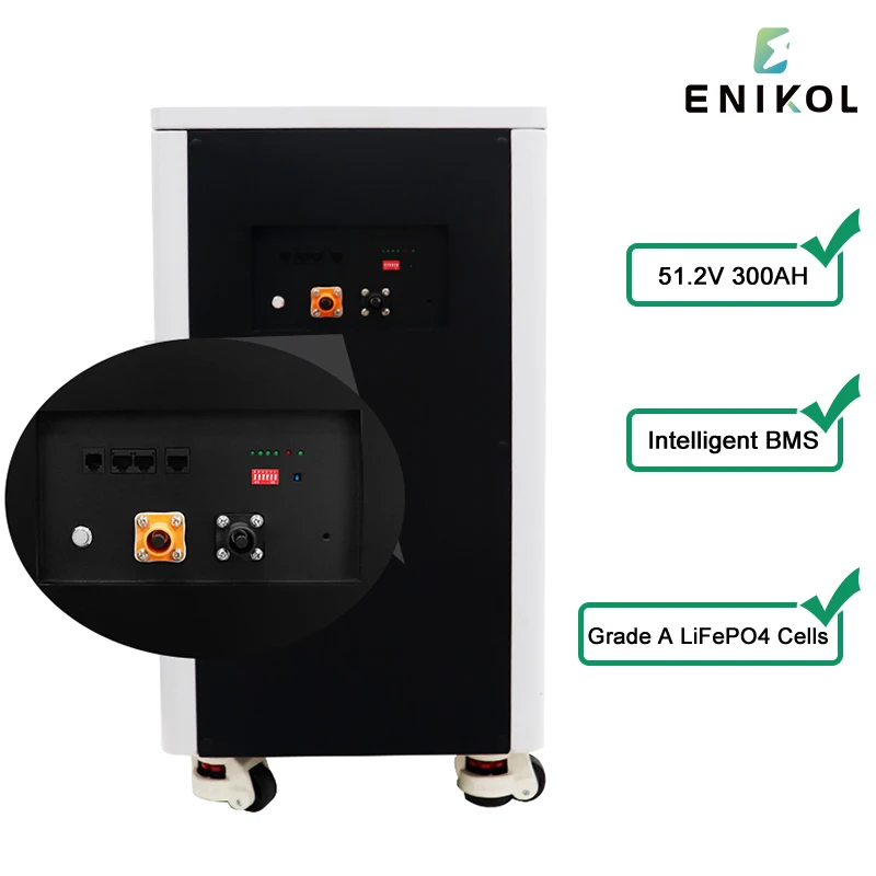 Large Capacity 15kwh Battery with Lifepo4 Battery Solar Power System ...