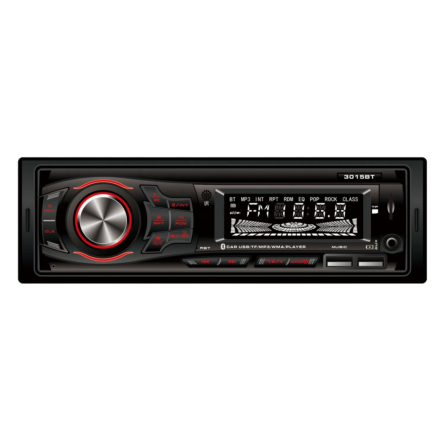 Classic Retro Car Radio MP3 Player for Bluetooth AUX SD Card Wireless FM Stereo Audio Receiver Screen Car Accessories