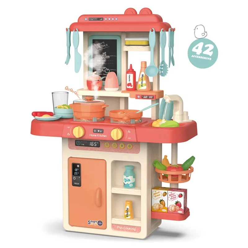 Buy Figment 42 Pcs Toy Kitchen Sets, Simulated Spray Kitchen Toys