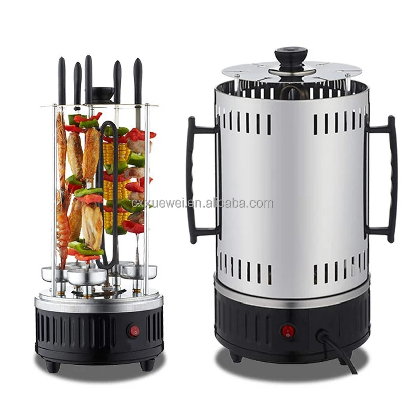 Stainless Steel Electrical Grill Vertical Rotisserie Grill Tandoor