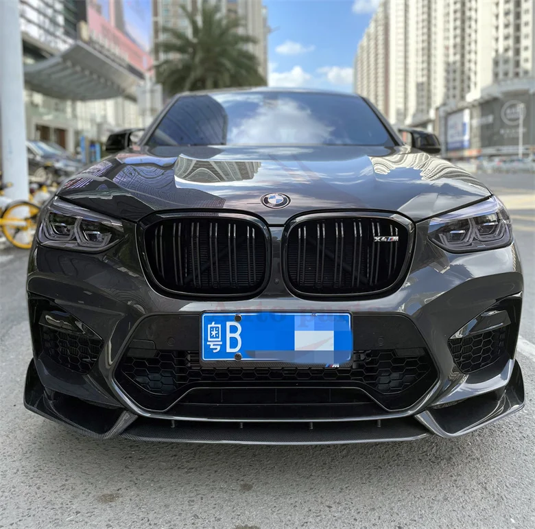 Ae Style Carbon Fiber Body Kit For Bmw X3m X4m F97 F98 Front Bumper Lip