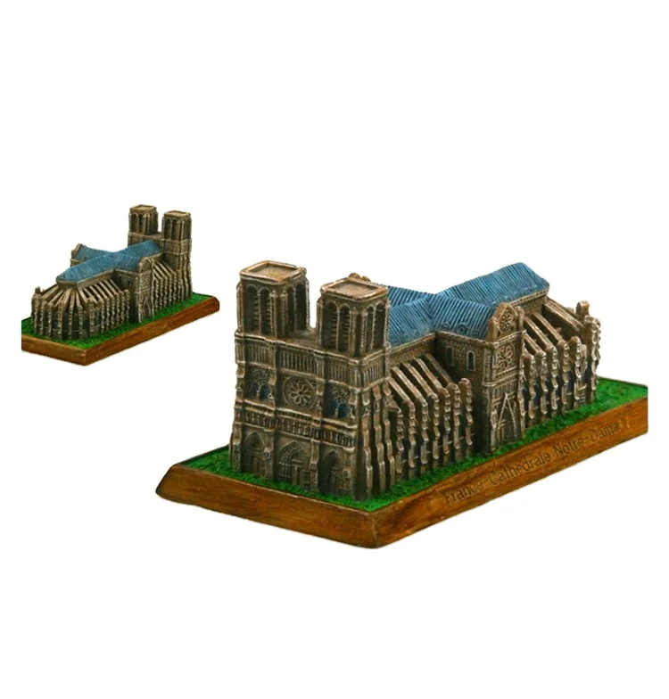 Vasile Assumption Cathedral Miniature Building Russian Souvenir