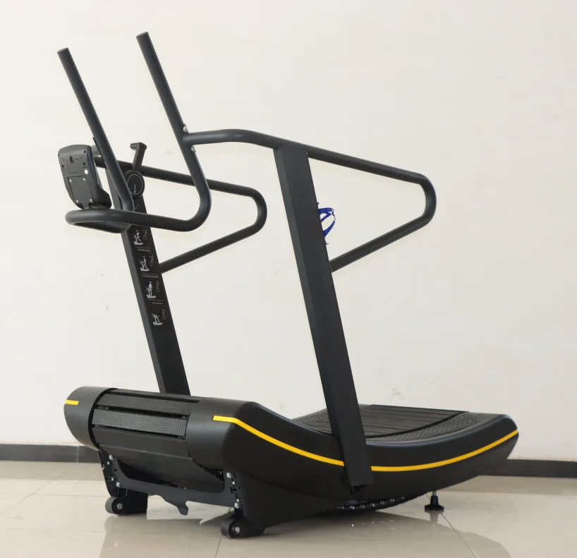 New Concept Green Treadmill  DA-2001 Curve Treadmill with Resistance
