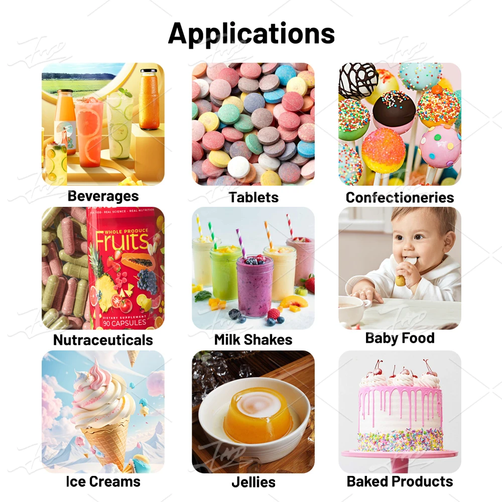 Plant Extract Manufacture Bulk Organic Natural Instant Water Soluble Fruit Juice Powder for Drink