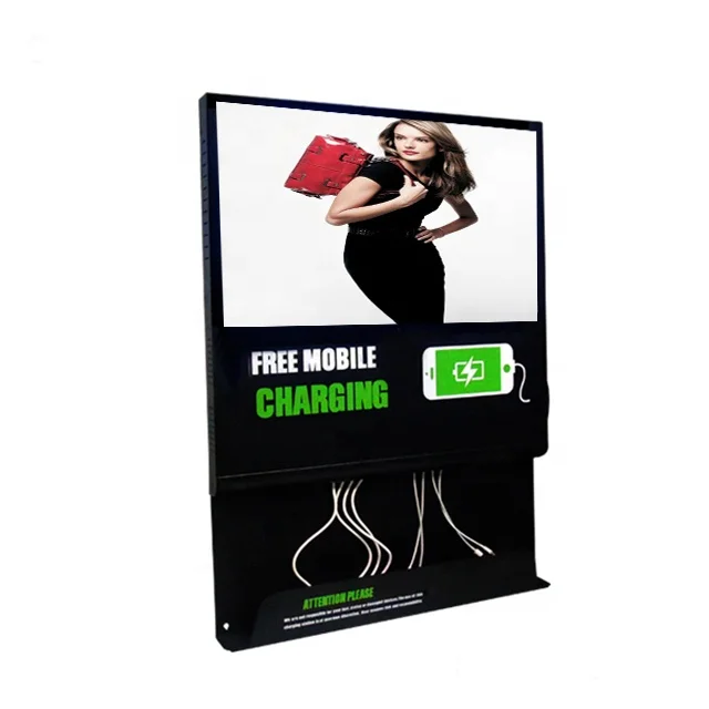 Cell Phone Charging Kiosk Android Mobile Charging Station for  Shopping Mall