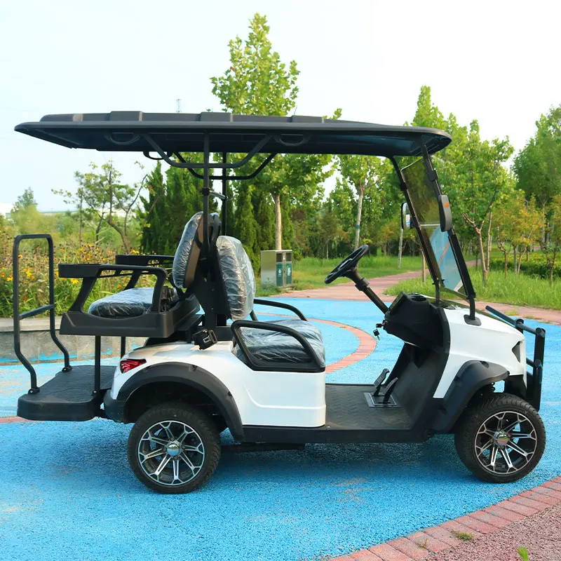 Aluminium Frame Golf Cart 3-4 Seats off Road Electric Vehicle
