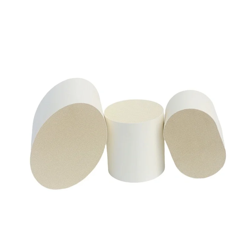 Сотовый керамический носитель катализатора для трехстороннего каталитического нейтрализатора евро 1